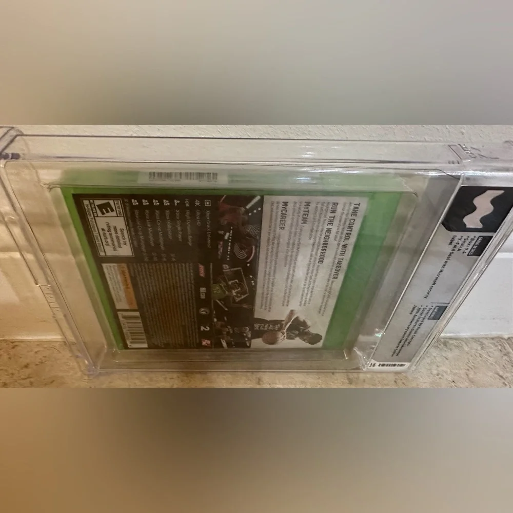 NBA 2K19 (Xbox One, 2018) New Factory Sealed WATA Graded Seal A - Box 9.4 USA